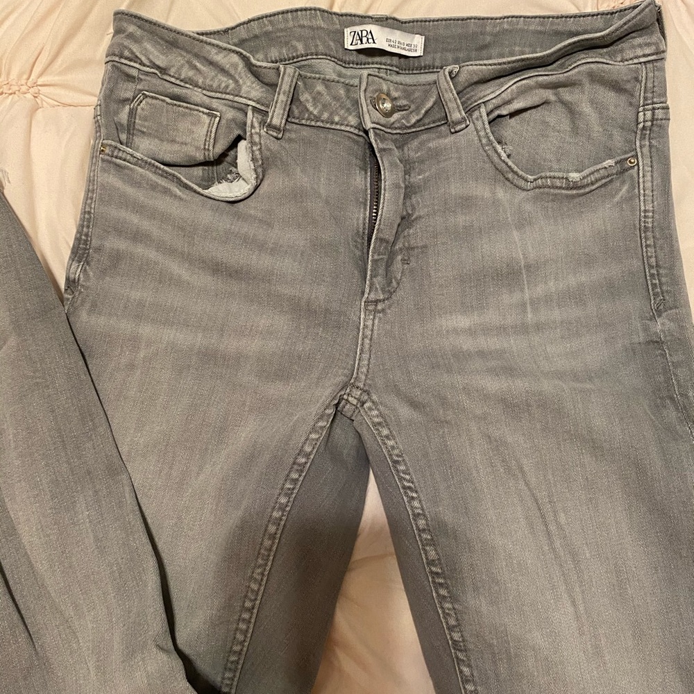 Zara Grey Jeans